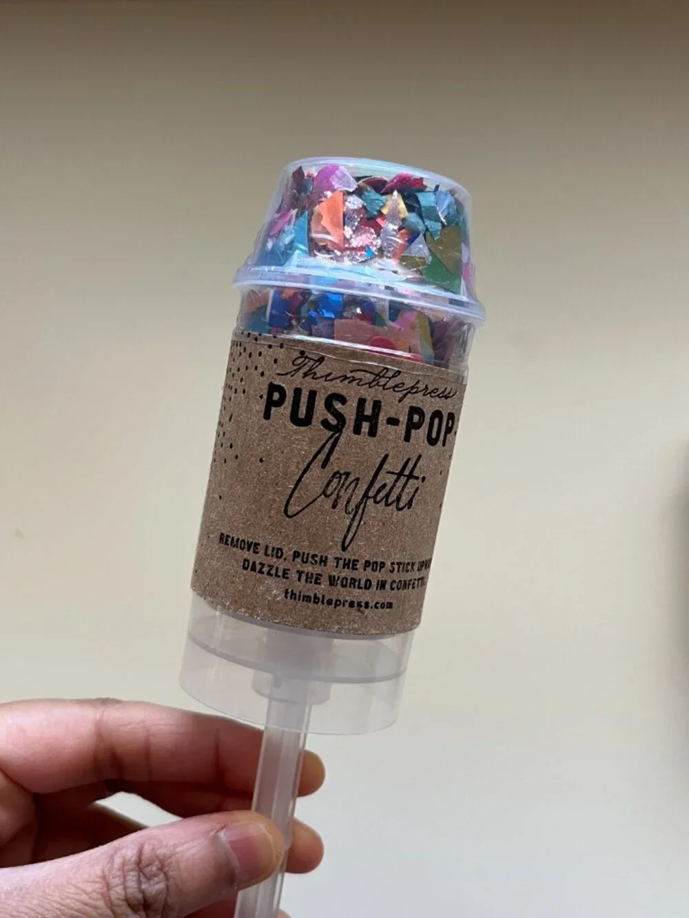 Confetti party favors poppers birthday graduation wedding baby shower celebrate